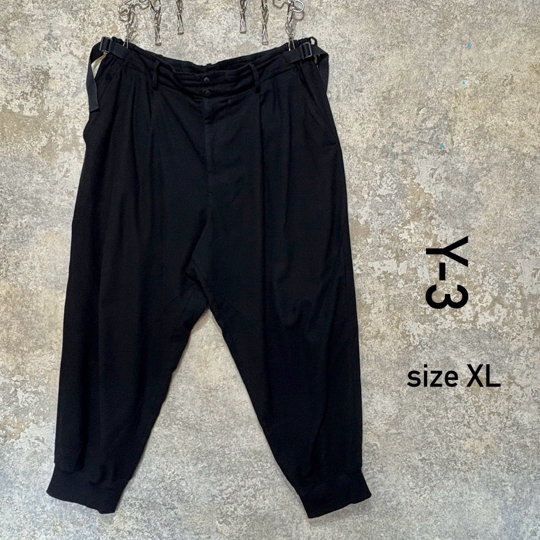 y-3 ジョガーパンツ ワイスリー Y-3ジョガーパンツ ウールフランネル