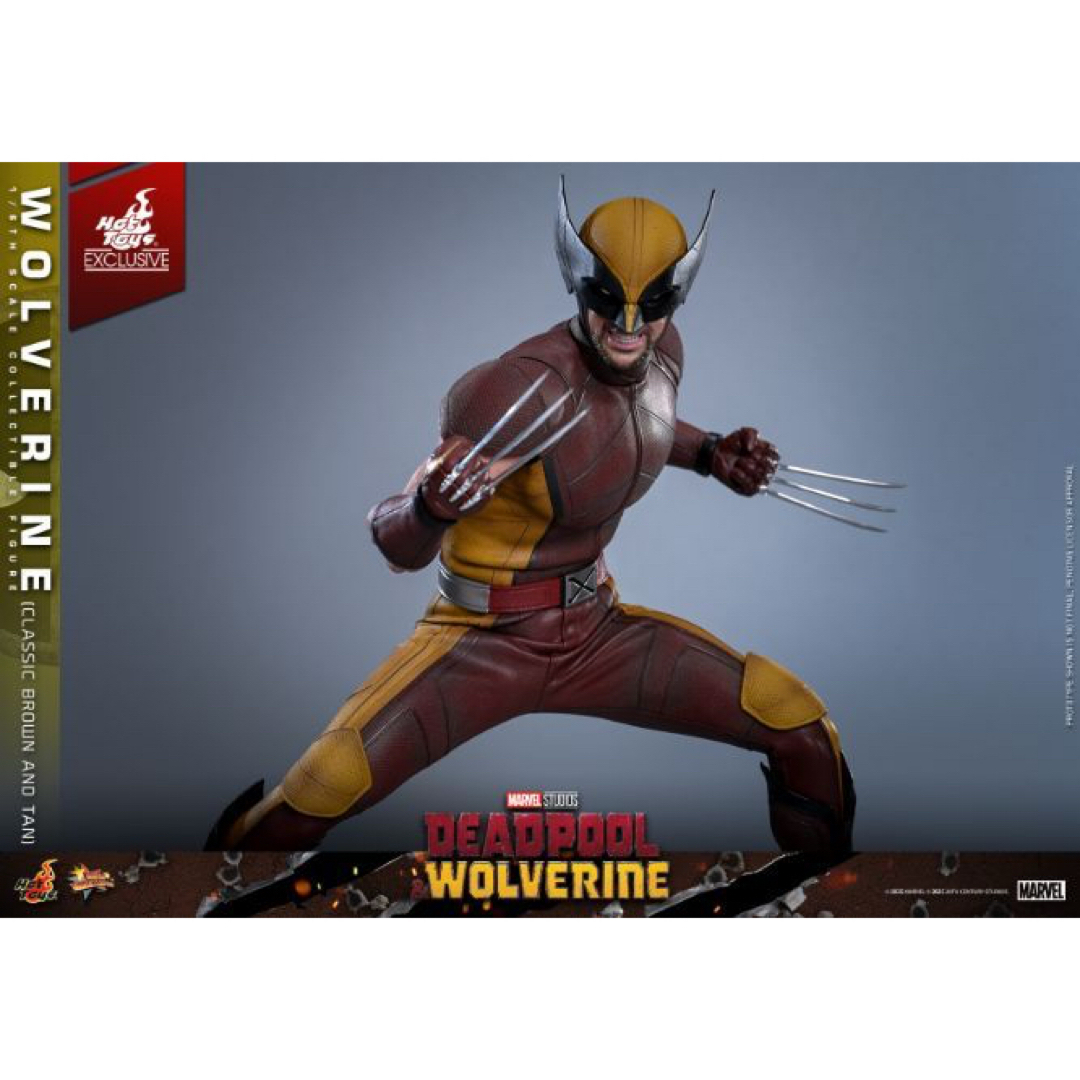 ホットトイズ MMS831 ウルヴァリン（ブラウンスーツ） Wolverine