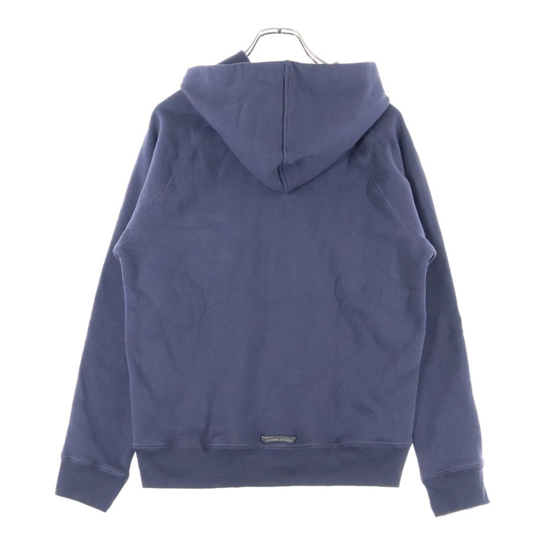 クロムハーツ Y NOTネイビー スエット セメタリークロス レザー T