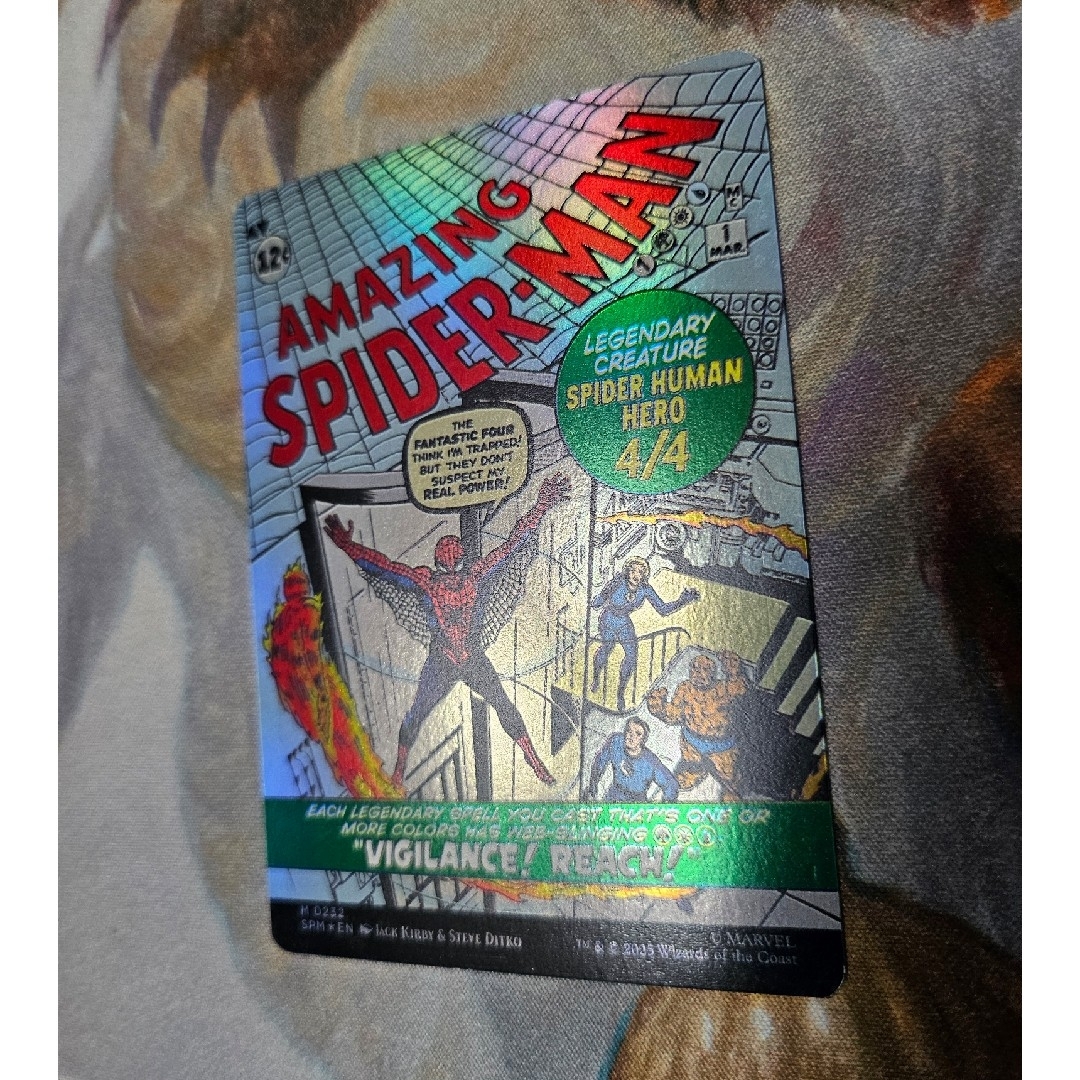 MTG ピーター・パーカー 英語版 foil MTG ピーター・パーカー