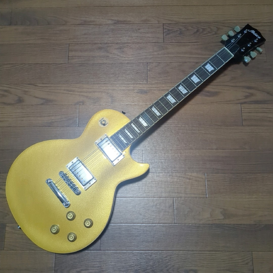 Maison メイソン レスポール タイプ ゴールドトップ エレキギター