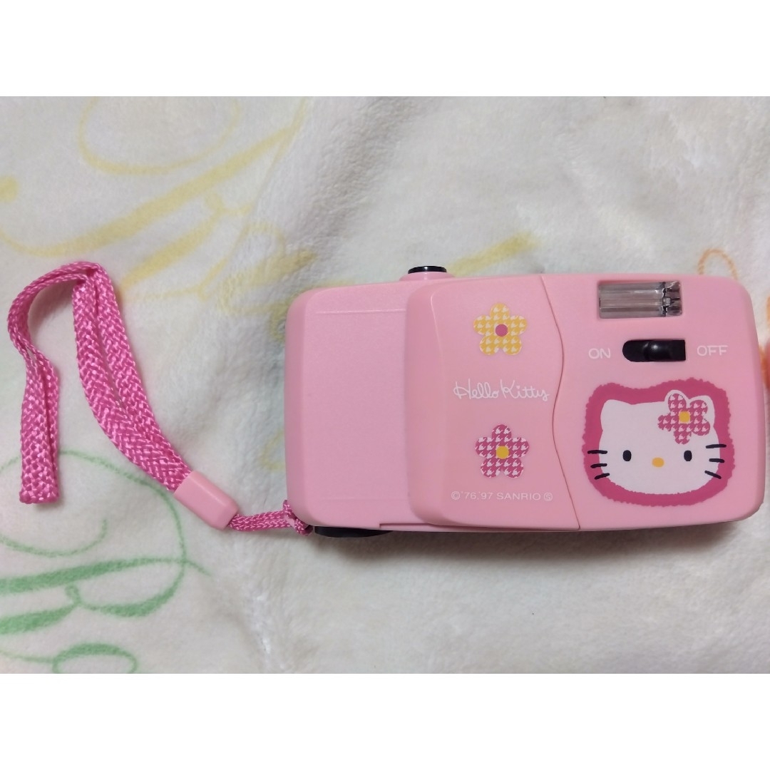 ハローキティ - sanrio キティちゃん カオハナ レトロ カメラ set*の
