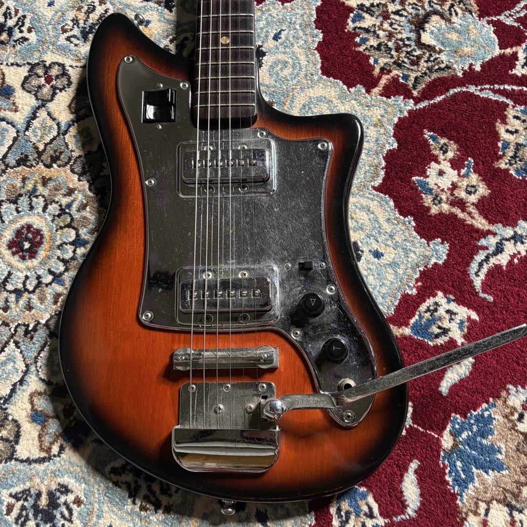 希少】Columbia CSG-631 コロンビア ビザールギター マツモク製