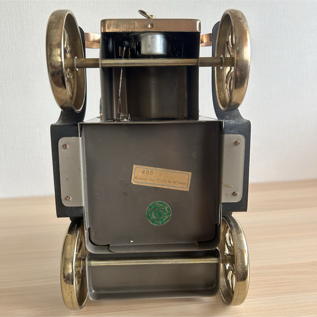 ヴィンテージ クラシックカー ウィスキー デキャンタ オルゴール レア