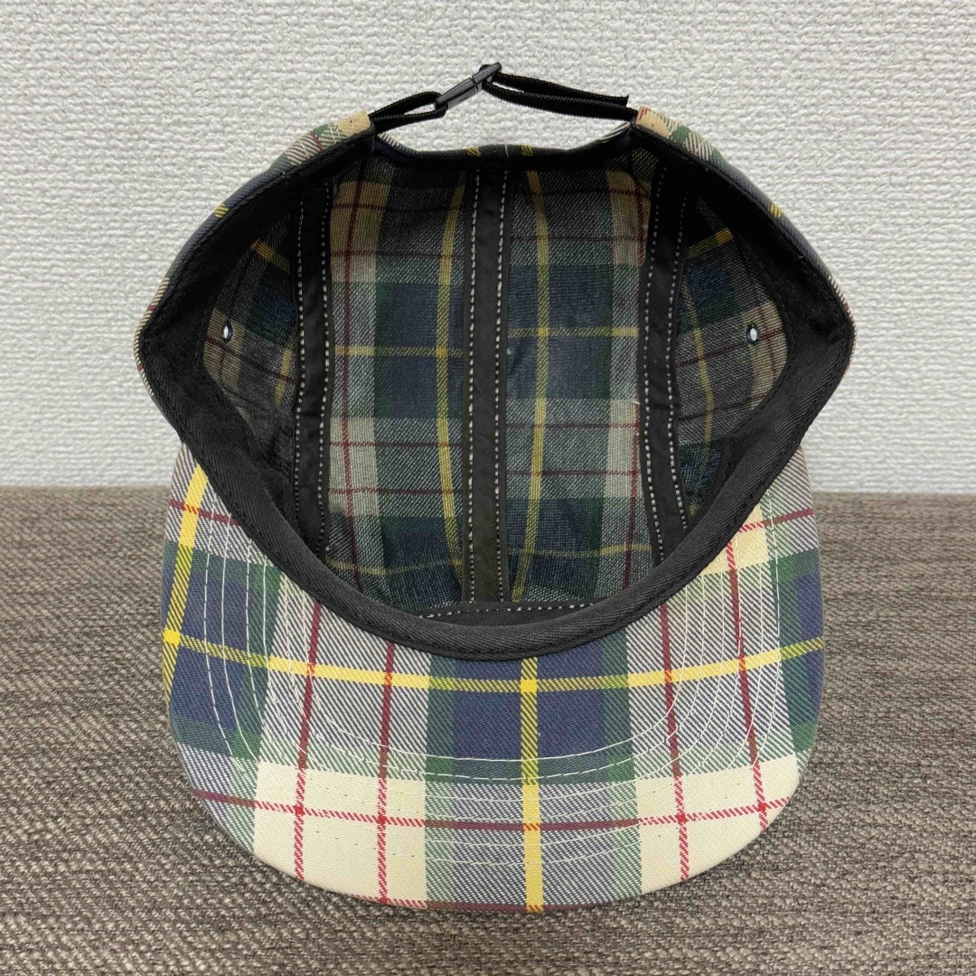 Supreme Tartan Plaid Camp Cap ブルー 2008年