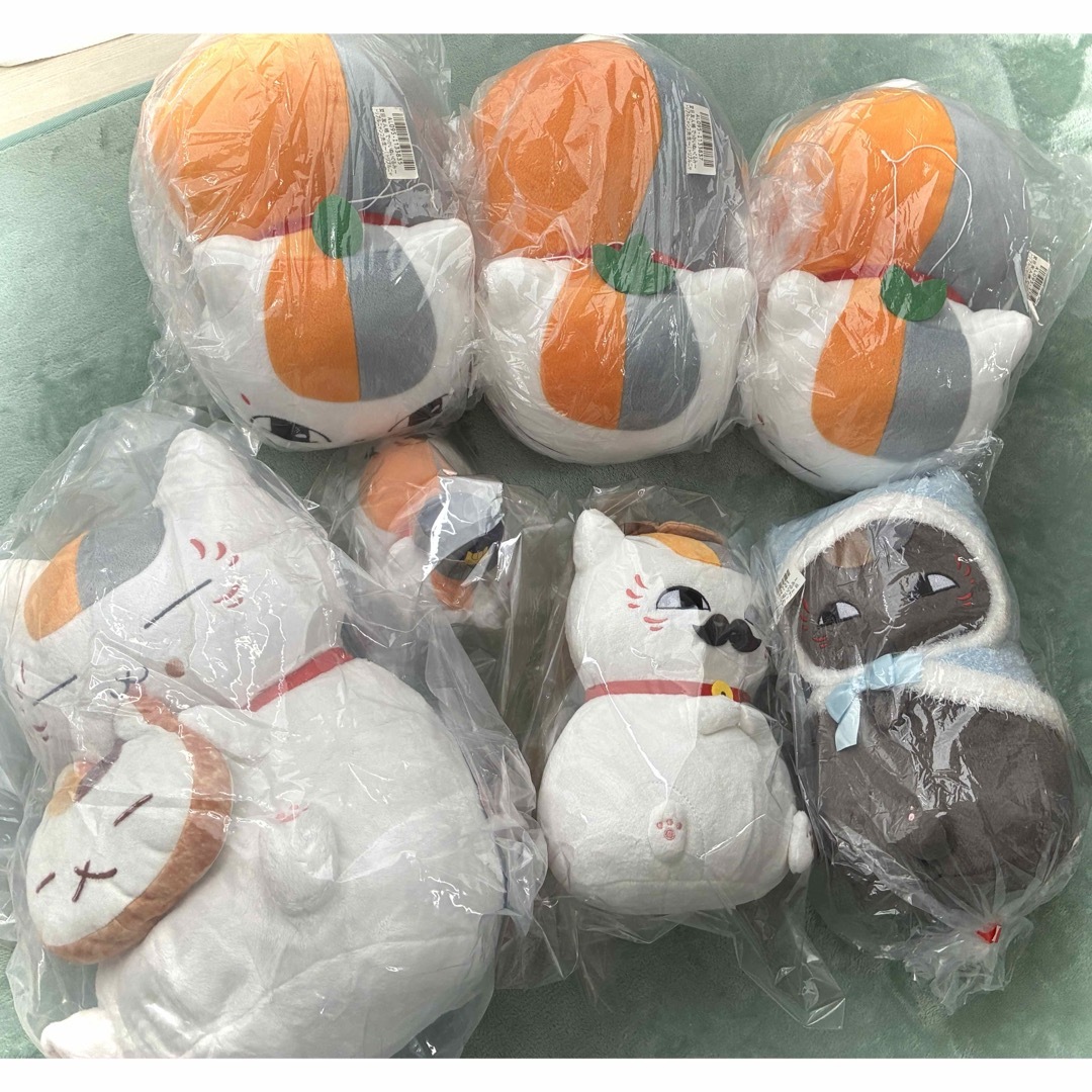 レア！ 新品未使用 夏目友人帳 ニャンコ先生 ぬいぐるみ トリプル