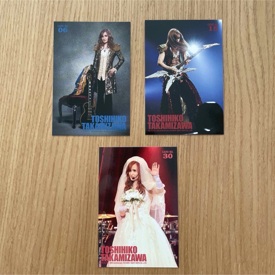 The Alfee アルフィー トレーディングカード 18枚 コンプリート The