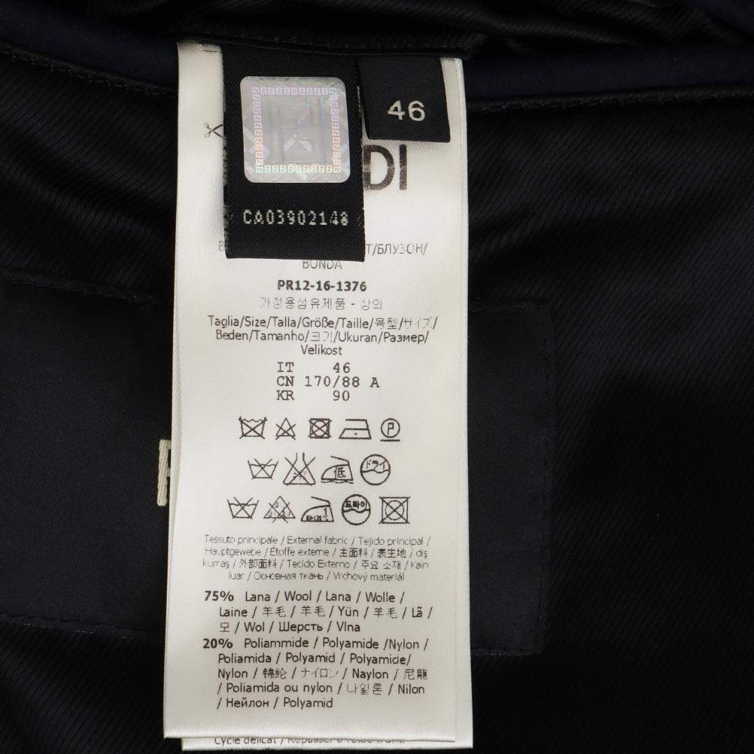 FENDI - フェンディ 16AW 国内正規品 ニット切替 カシミヤ混ウール