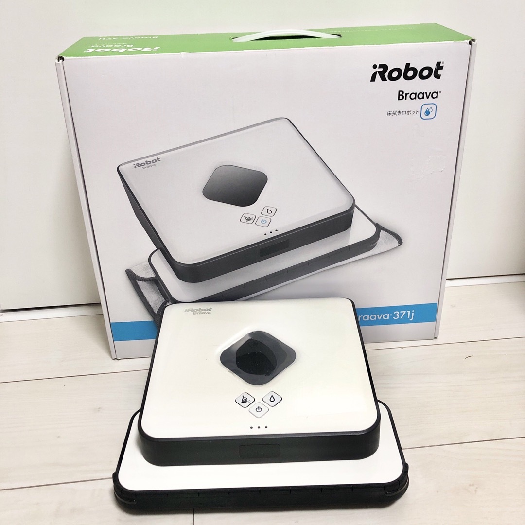iRobot Braava iRobot ブラーバ371j 371j ロボット掃除機 本体 IROBOT
