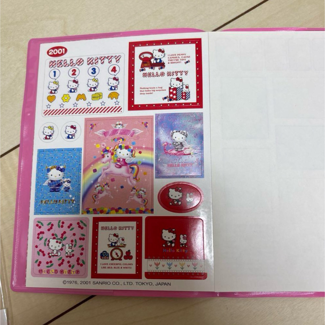 レア】平成レトロ ハローキティ周年シール
