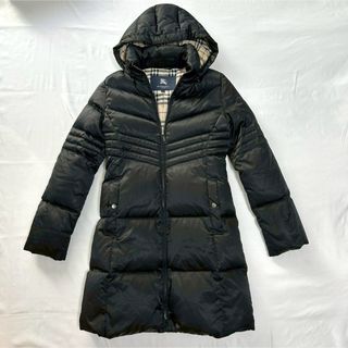 極美品】高級BurberryLondon ノバチェックダウンコート ライナー付