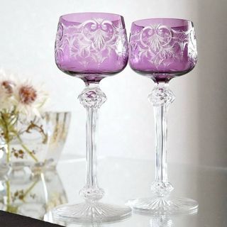 アンティークバカラ 1900年頃「Conique」モノグラム 希少品 Baccarat