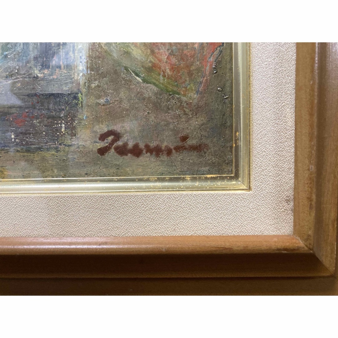 油彩 油絵 静物画 【鶴身幸男】 『美術年鑑』掲載 日動画廊取扱作家 F6号