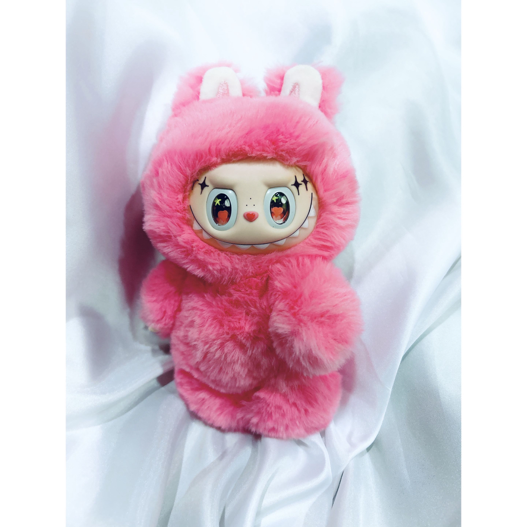 Zimomo labubu ラブブ ジモモ カスタム ピンク海外限定の通販 by