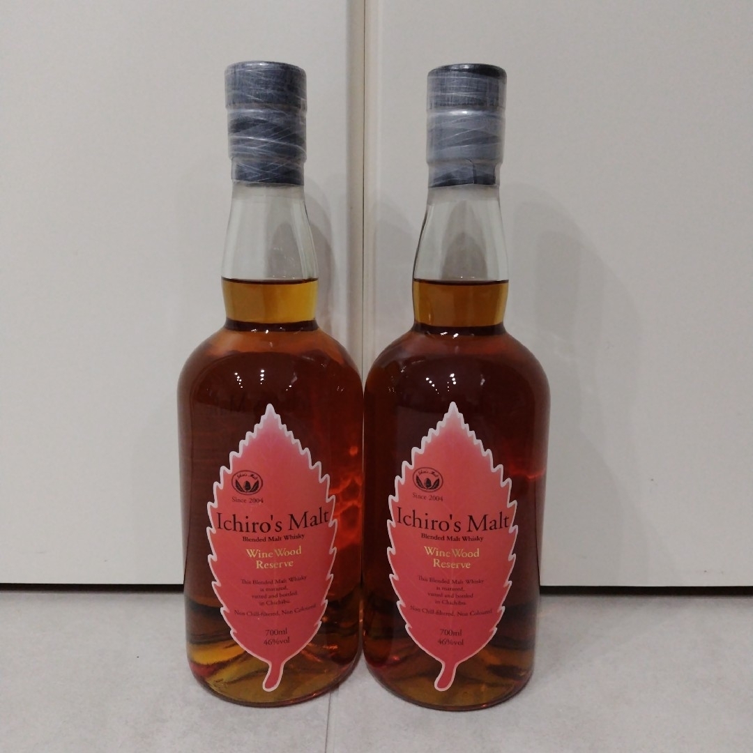 イチローズモルト リーフシリーズ ワインウッドリザーブ 2本セット