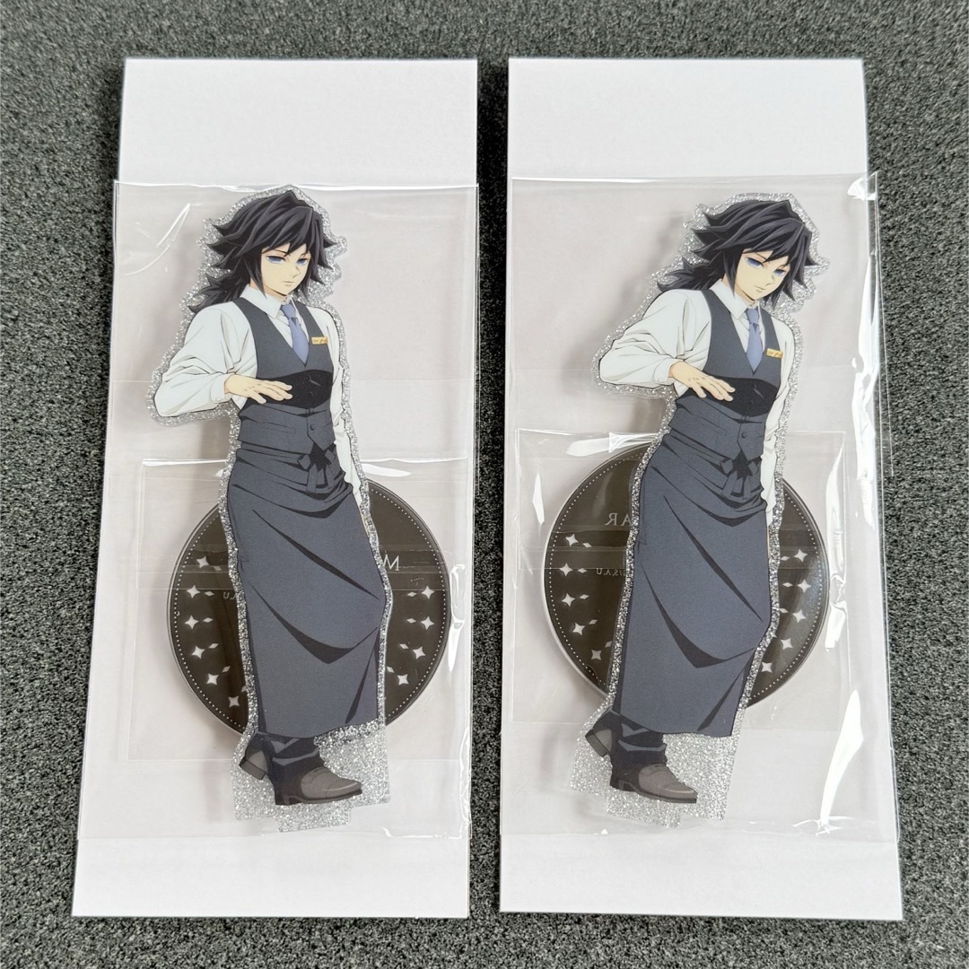 鬼滅の刃 銀モクテルバー 両面 アクスタ 冨岡 義勇 鬼滅の刃 ufotable