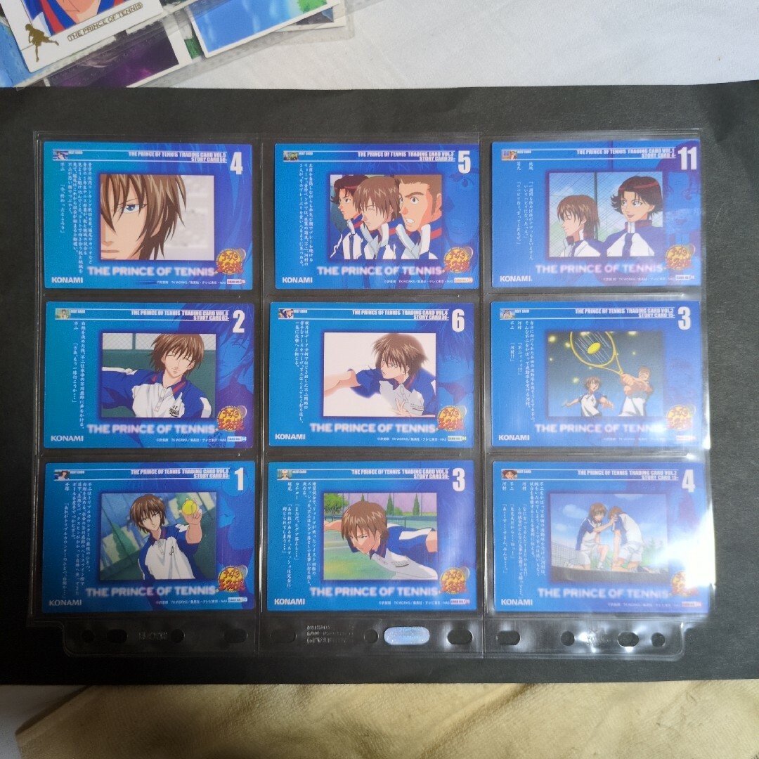 テニスの王子様 トレーディングカード vol.1-6：不二周助（9枚）A