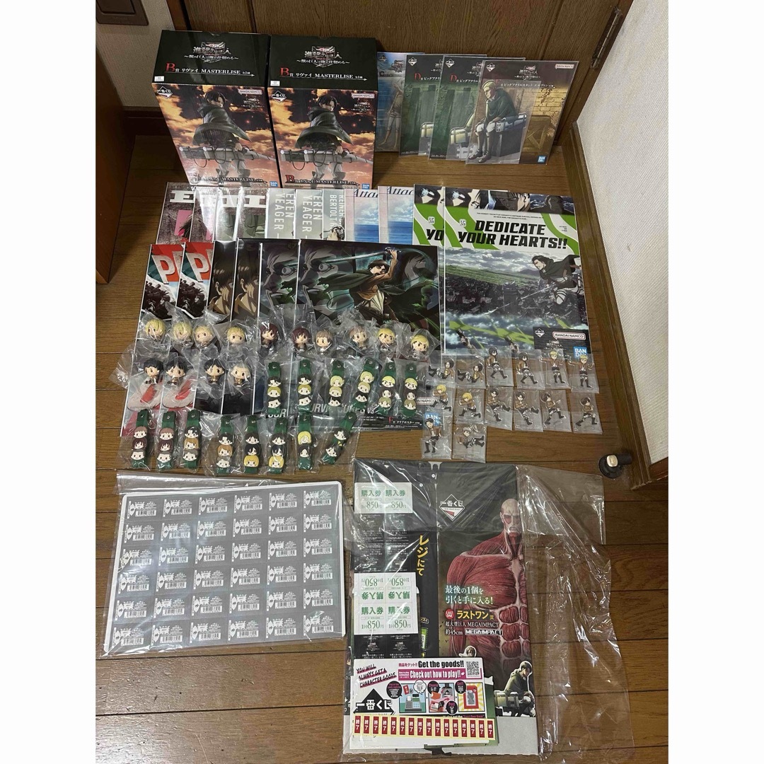 進撃の巨人 一番くじ ロット フィギュア 下位賞 まとめ売り 進撃の巨人 一