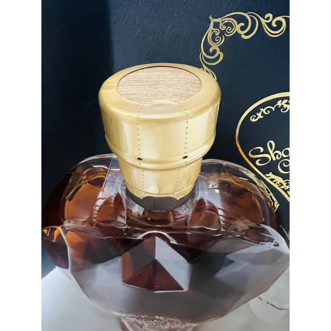 シェイプハート クリアクリスタルボトル 替栓・化粧箱・外カバー付