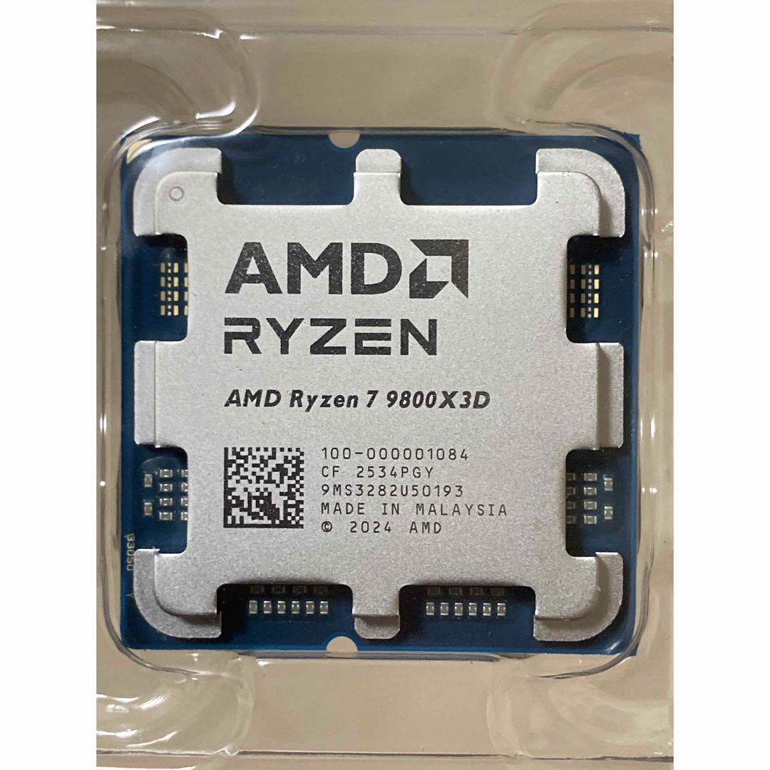 AMD Ryzen 7 9800X3D バルクパッケージ品 PC/タブレット