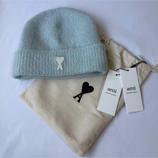 ami - アミパリス ニット帽 ネイビーの通販 by R's｜アミならラクマ