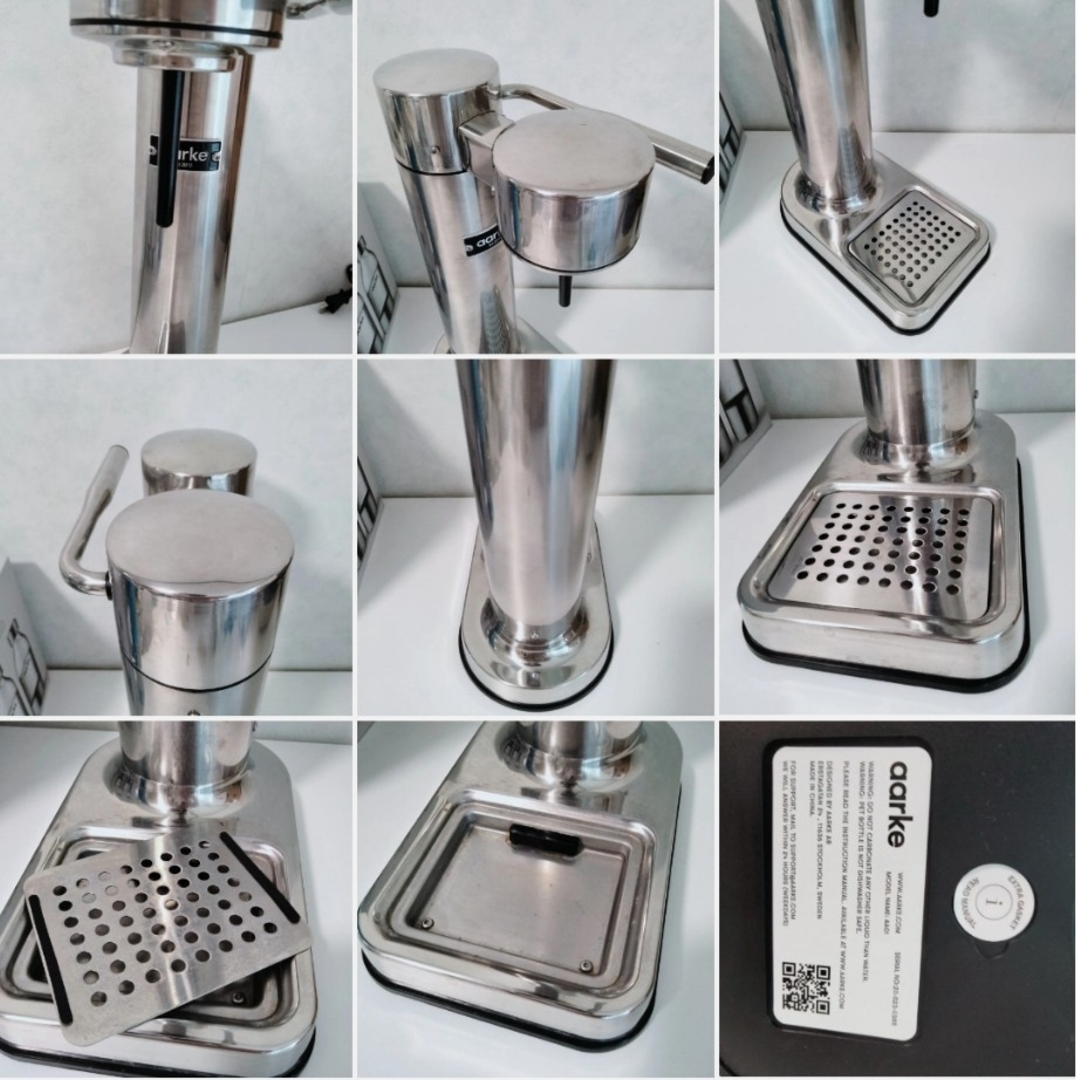 アールケ AARKE 炭酸水メーカーカーボネーター2 シルバー 740