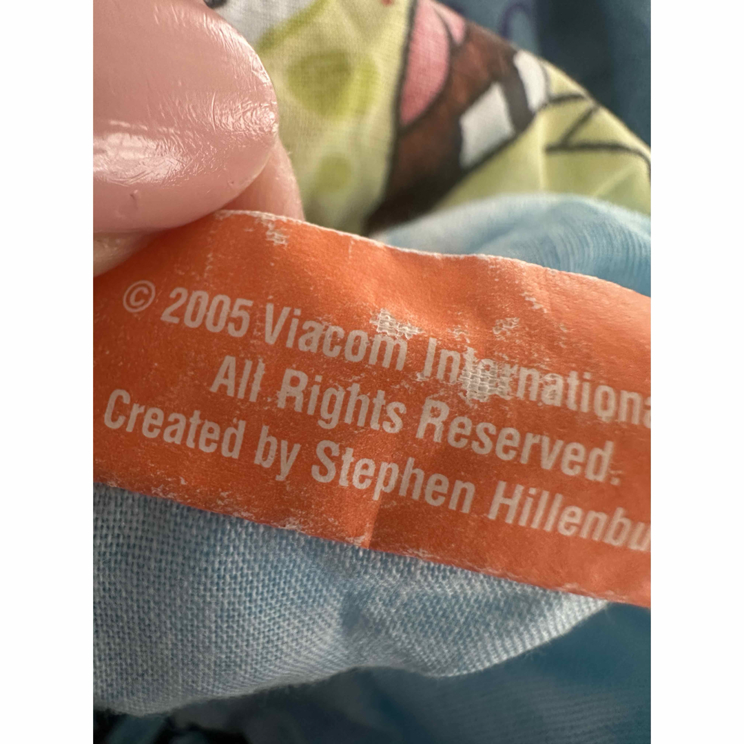 2005年スポンジボブ フィットシーツ ヴィンテージ USAムチャチャ