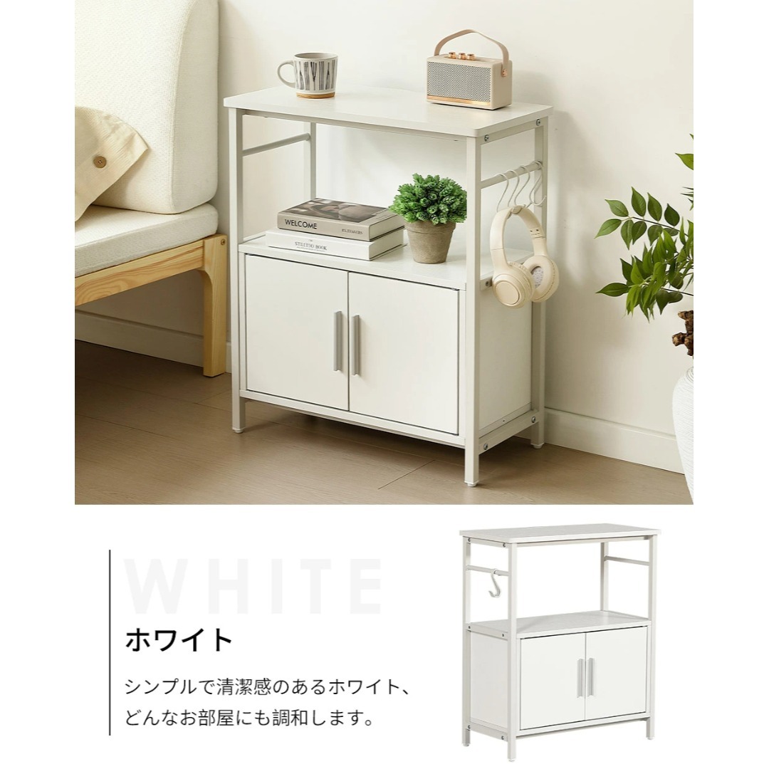 迅速発送！超人気水槽台 三段収納 頑丈なフック付き アジャスター付 BLACK