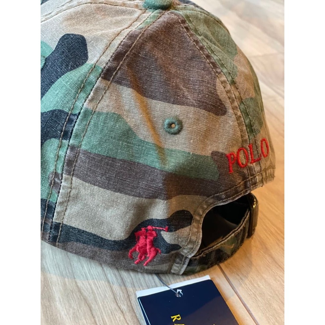ポロ ラルフローレン POLO 帽子 タイガー ベースボールキャップ 刺繍 ロゴ