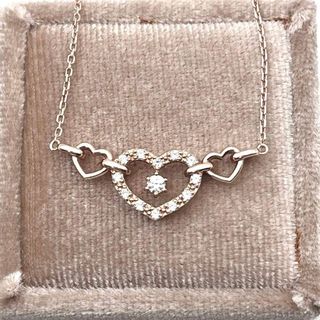 Samantha Tiara サマンサティアラ K18ダイヤハート型ピアス Samantha