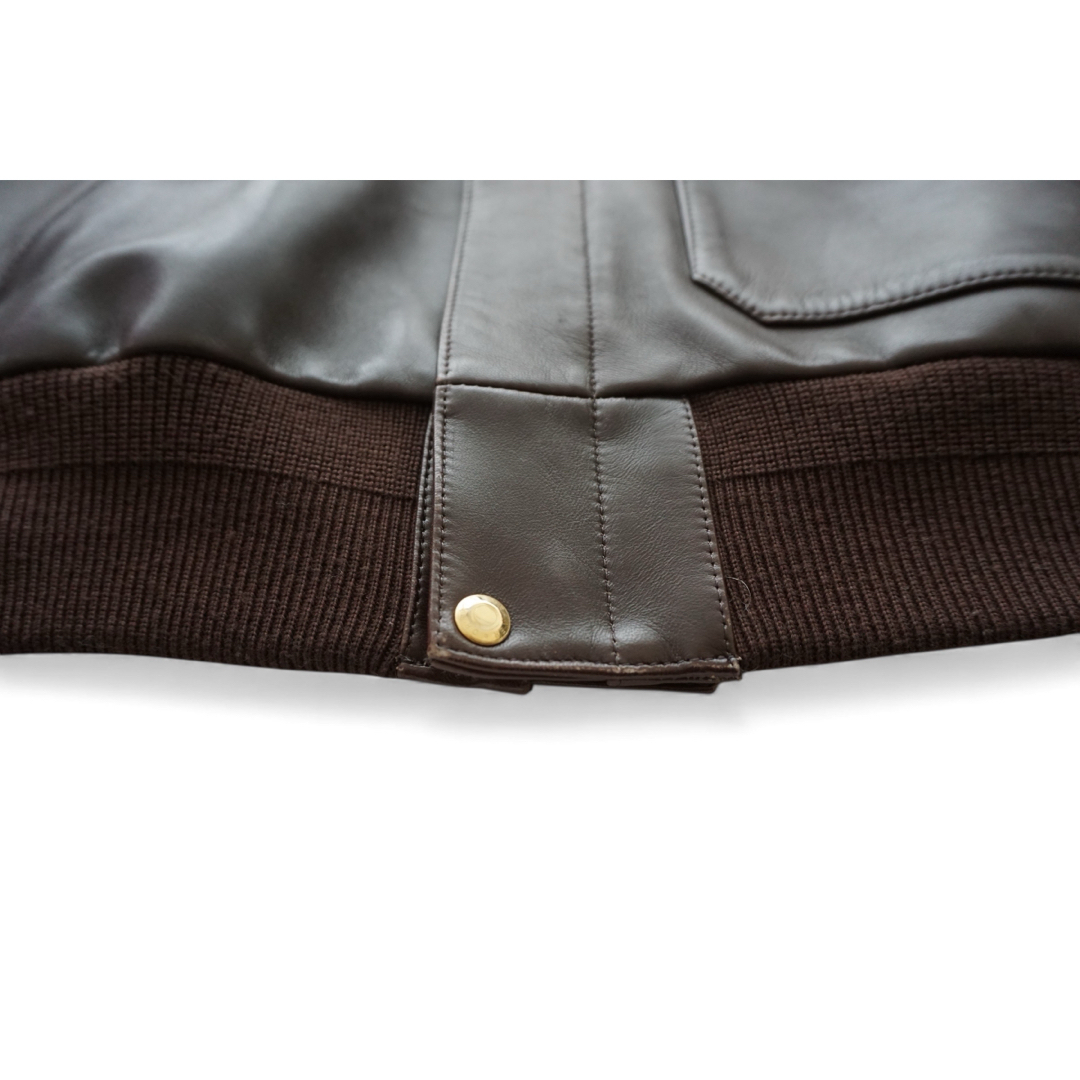 Drawer - Drawer ドゥロワー ラムレザー襟ムートンジャケットの通販 by