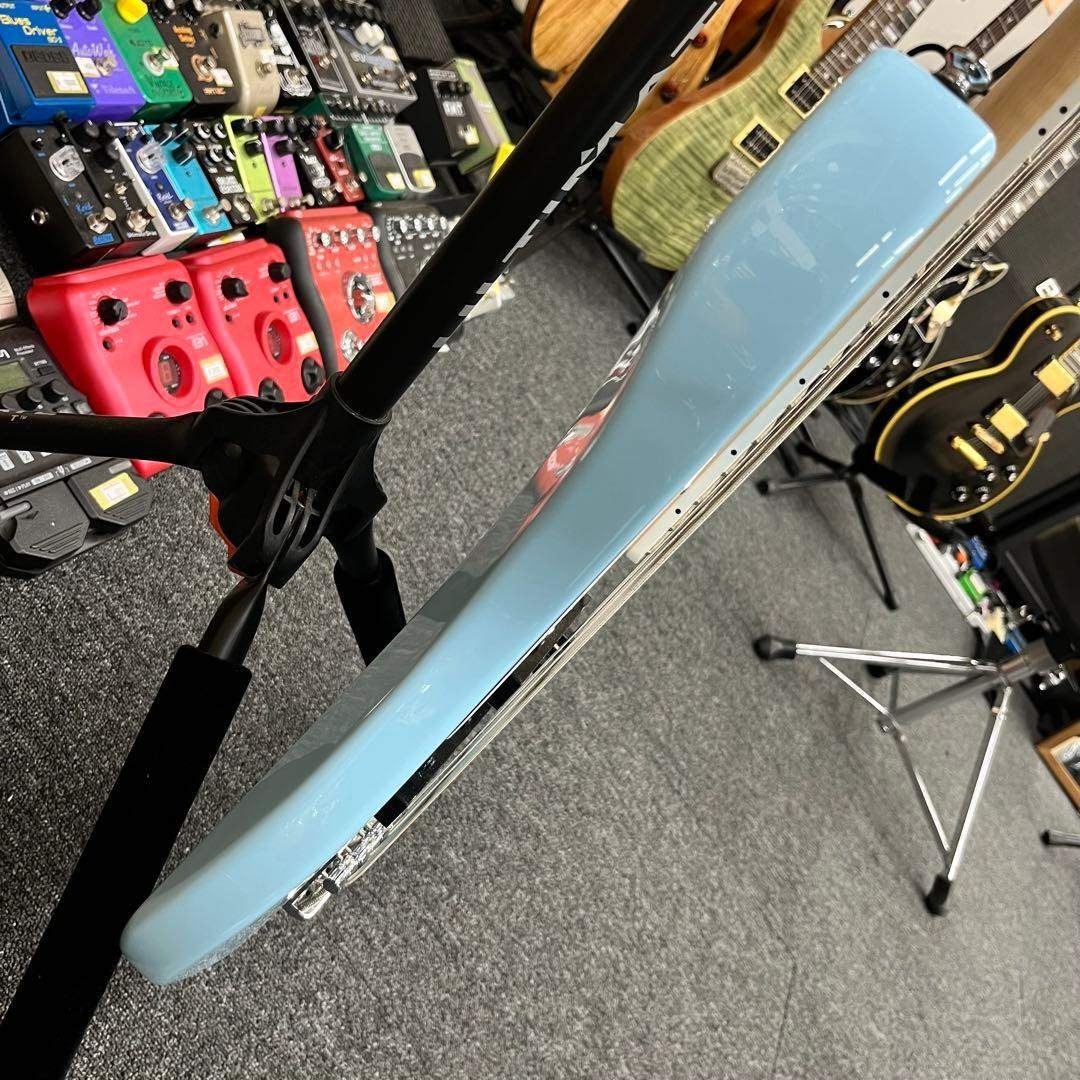 11386】Grass Roots AMAZE ジャズベースタイプ 水色