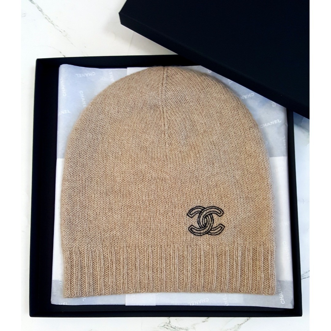 CHANEL - 新品・正規品【CHANEL シャネル】ビーニー ニット帽の通販 by