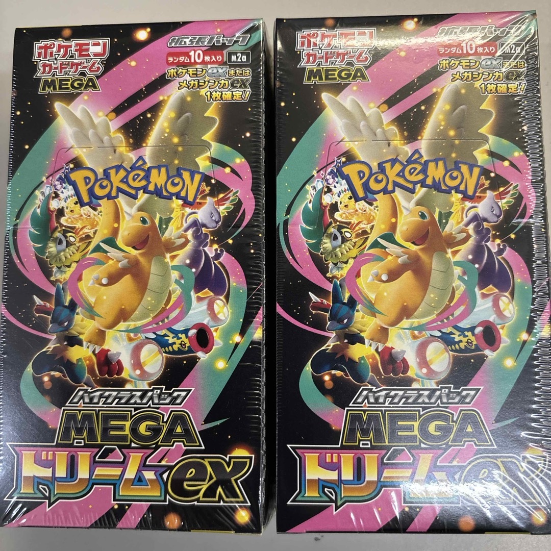 ポケモンカードゲーム MEGAドリーム ex【シュリンク付き】6box
