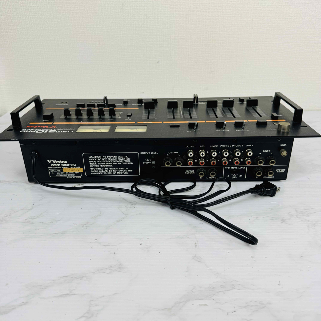 希少・動作品】 Vestax DSM-310PRO DJミキサー ビンテージ