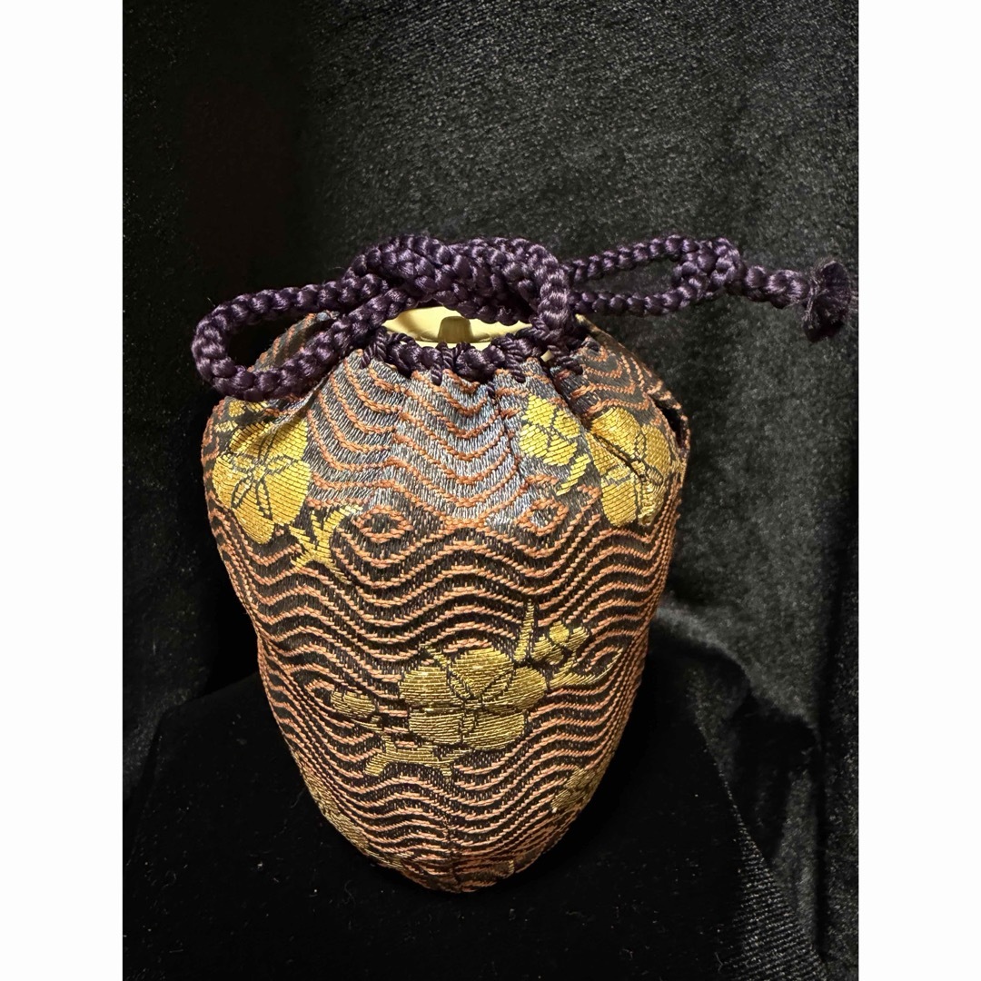 桶谷定一 陶器茶道具 骨董品 茶入れ 茶道具 直径5.5cm×高8cm