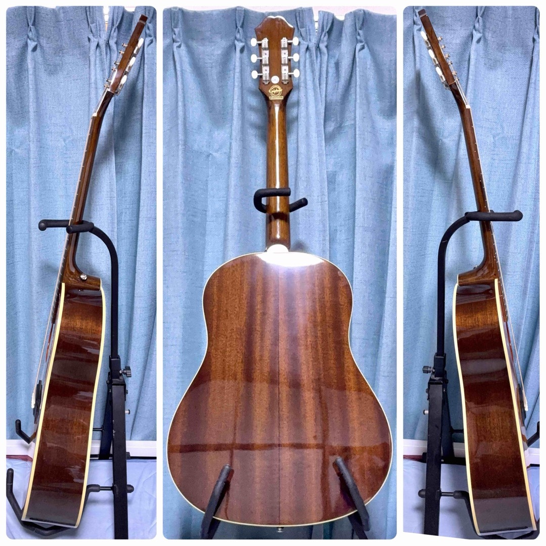 牛骨☆ギブソン直系】エピフォン☆EJ-45！オレンジ！【弾き易く調整