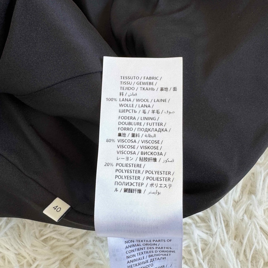 GUCCI - 新品タグ付 グッチ チェスターコート ブラック Lサイズ ロゴ