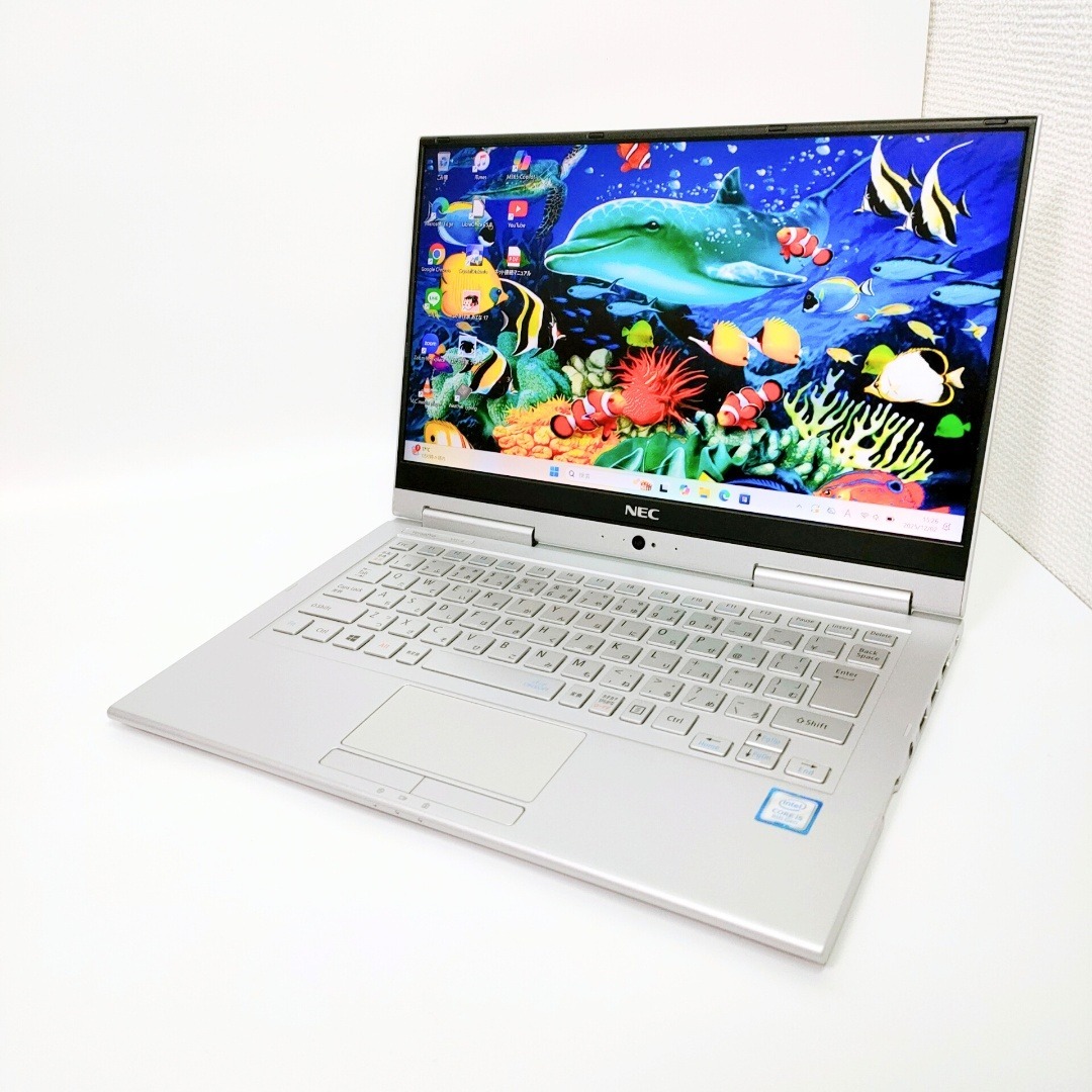 Win11✨️第8世代i5/タッチパネル/SSD/カメラ付きNECノートパソコン