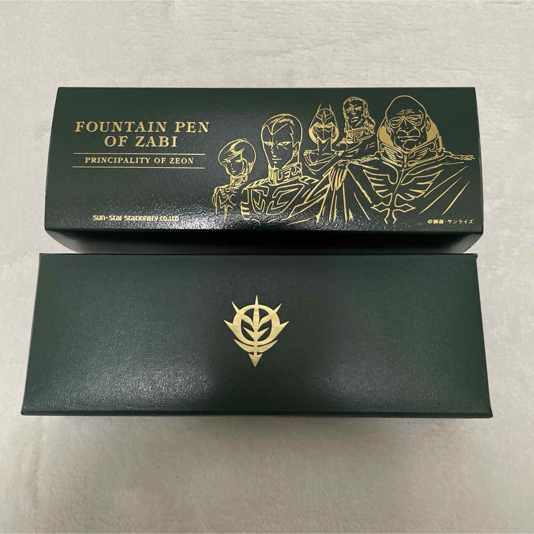 PILOT パイロット 万年筆 機動戦ガンダム F細字 ザビ家御用達万年筆