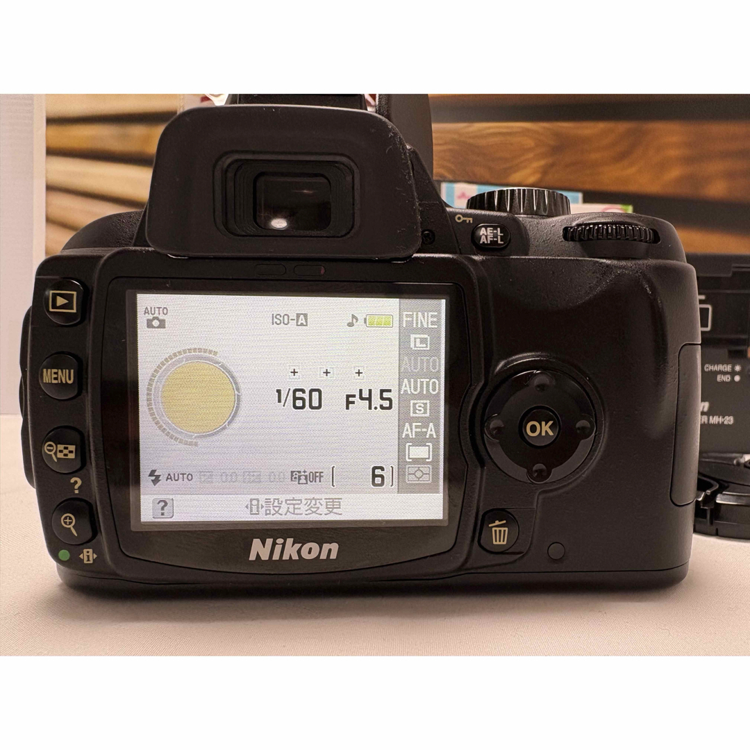 ショット数690回 ☆Nikon D60 一眼レフ スマホ転送 エモい CCD