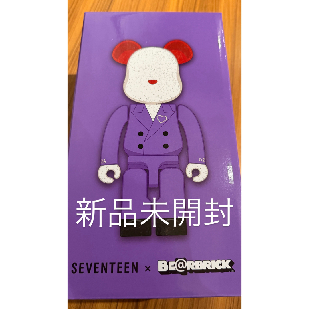 SEVENTEEN エスクプス be@rbrick 400% 未開封 | フリマアプリ ラクマ