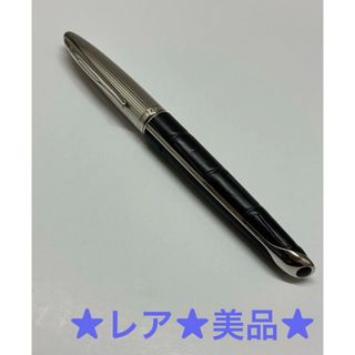 美品☆万年筆 ウォーターマン カレン アリゲーターST 21 66963 18Kの