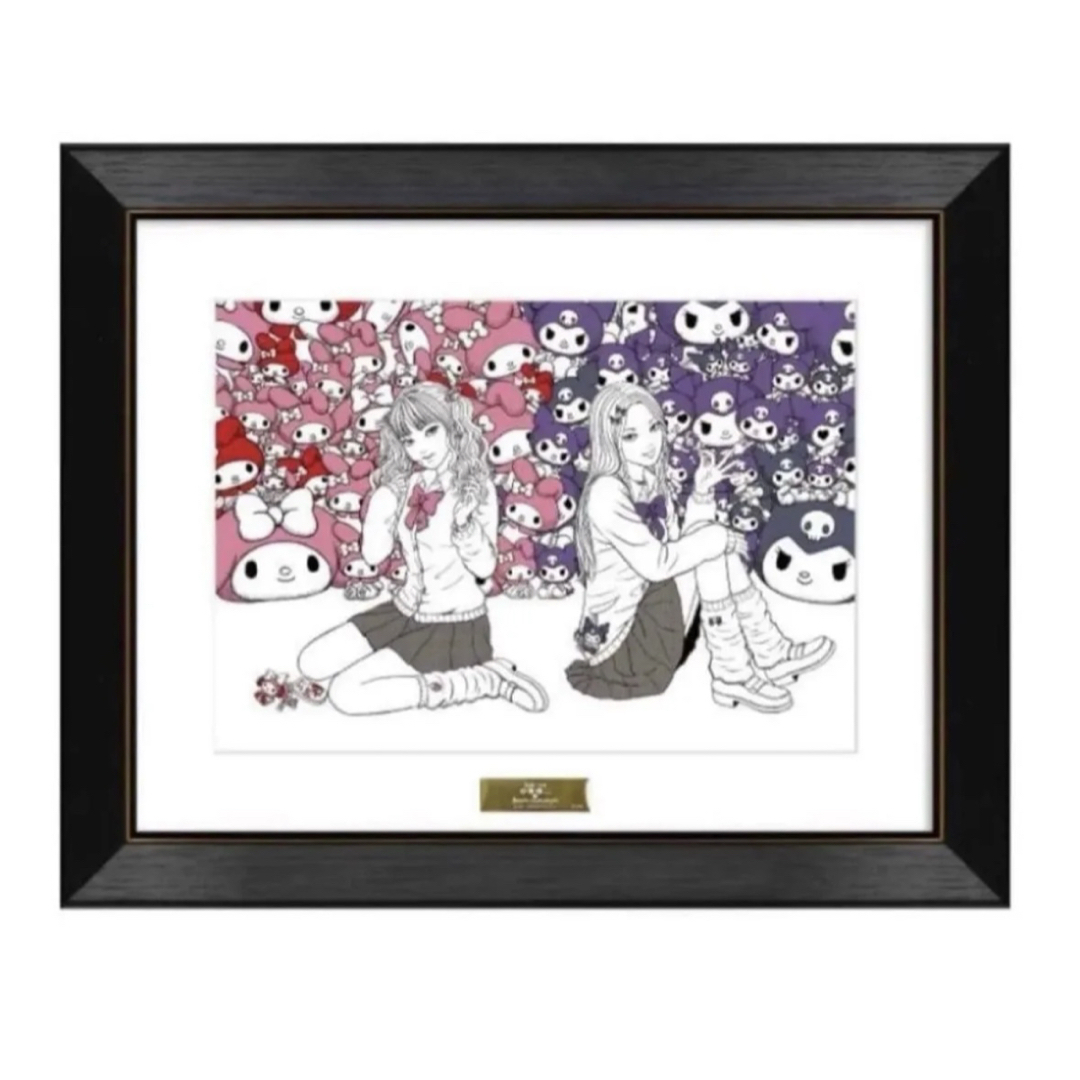 正規品 富江 伊藤潤二 サンリオキャラクター アートポスター 着物 富江