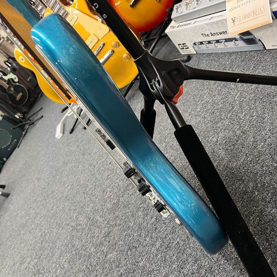 11430】 Bacchus ジャズベースタイプ メタリックブルー