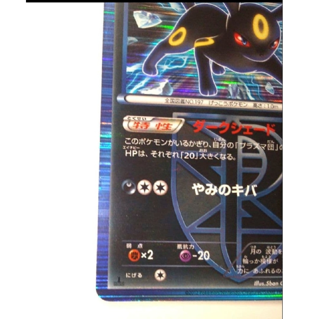 ブラッキー R BW8 ライデンナックル 031/051 ブラッキー R アンリミBW8