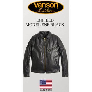 VANSON - VANSON×ナノユニバース ダブルライダースジャケットの通販 by