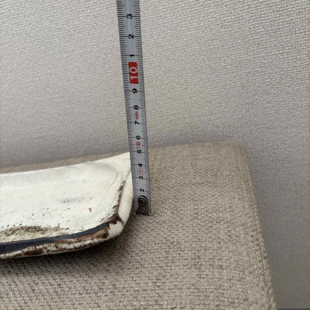 萩焼 長皿 永地博正作 2枚セッ