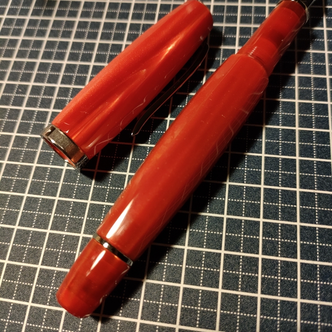 スクリーボ 限定生産品 フィール アランチオ 万年筆 SCRIBO Feel