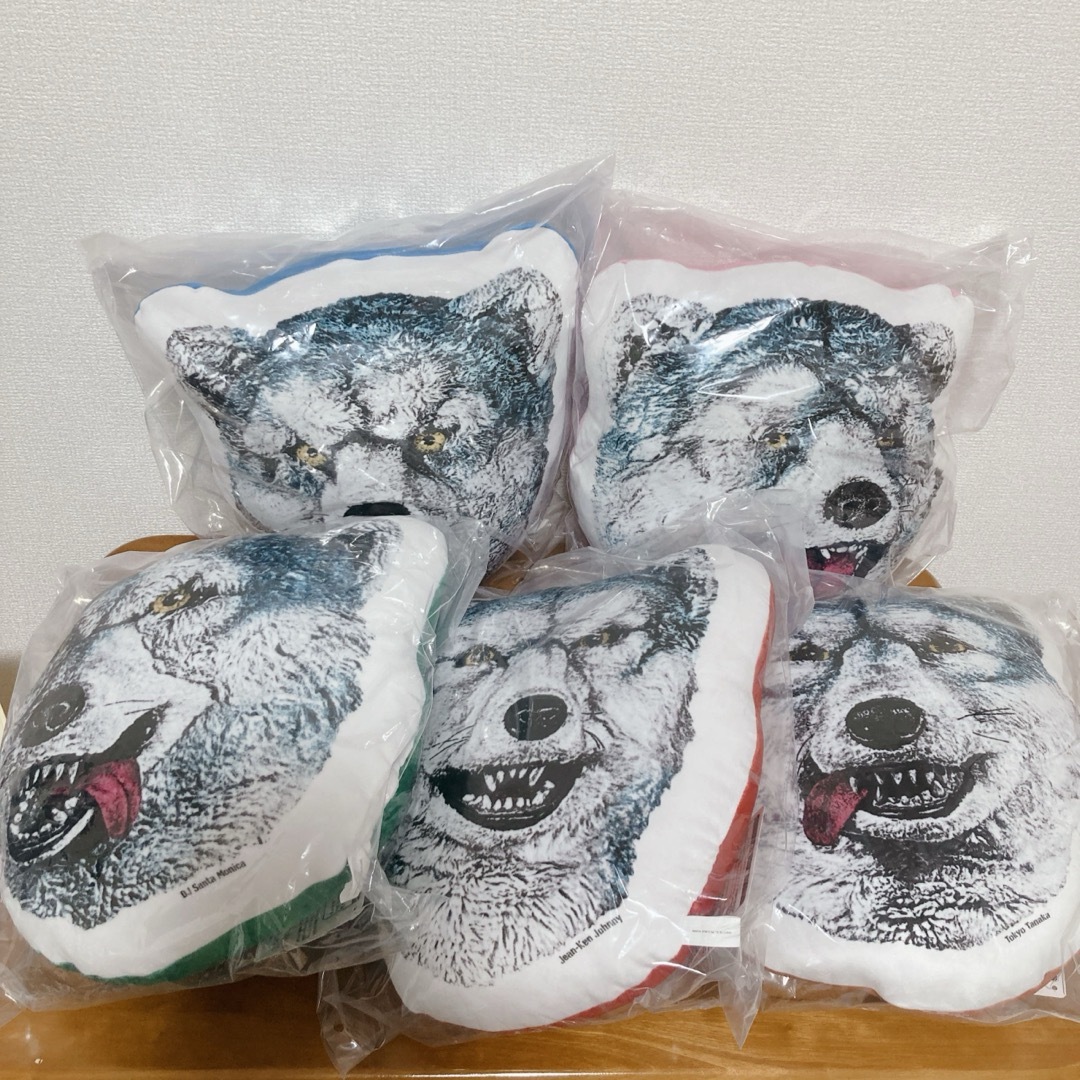 一番くじ MAN WITH A MISSION 15th クッションコンプセット
